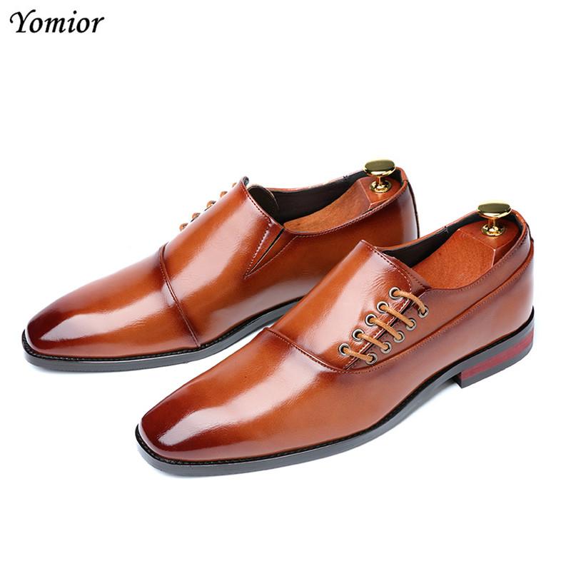 Brown Leather Men Shoes Oxford Handmade Oxford Shoes Premium