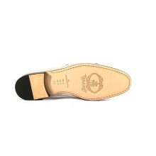 Men's Shoes Camel Calf-Skin Leather Double Monk-Straps Loafers Shoes