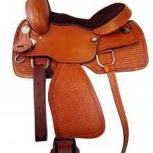 WADE STYLE WORK RANCH ROPING HEAVY DUTY LEATHER HORSE SADLE TACK