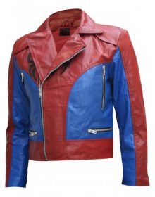 New Fashion Biker The Amazing Spider Man Leather Jacket Limited Edition