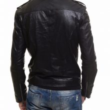 New Men's Real Lambskin Leather Motorcycle Slim Fit Biker Stylish Jacket