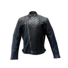 New Handmade Men’s Lantz Genuine Leather Motorcycle Jacket
