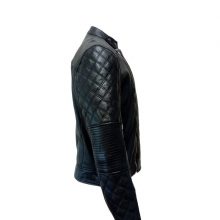 New Handmade Men’s Lantz Genuine Leather Motorcycle Jacket
