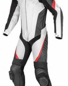 Mens AVRO Motorcycle Leather Suit Motorbike Racing Leather Biker 1PC Suit Armors