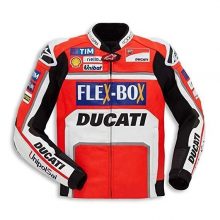 New Handmade Ducati Flexbox Motogp 2020 Leather Jacket