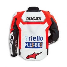New Handmade Ducati Flexbox Motogp 2020 Leather Jacket