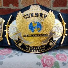 WWF Winged Eagle Championship Belt Replica Dual Plated Adult Size