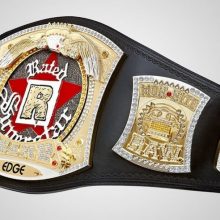 Official Edge Rated-R Spinner WWE Championship Replica Title Belt