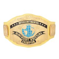 WWE Yellow Intercontinental Championship Replica Title Belt