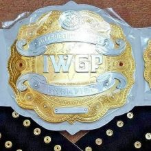 iwgp intercontinental Championship Real Leather Replica Belt 